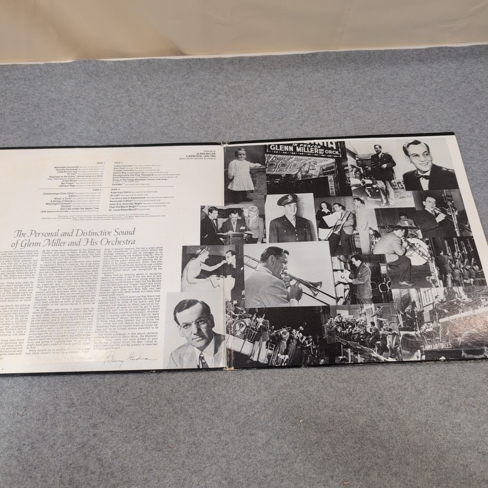 Glenn Miller A Memorial 1944-1969 RCA Victor VPM-6019 2LP Vinyl Mono Compilation - Picture 2 of 3